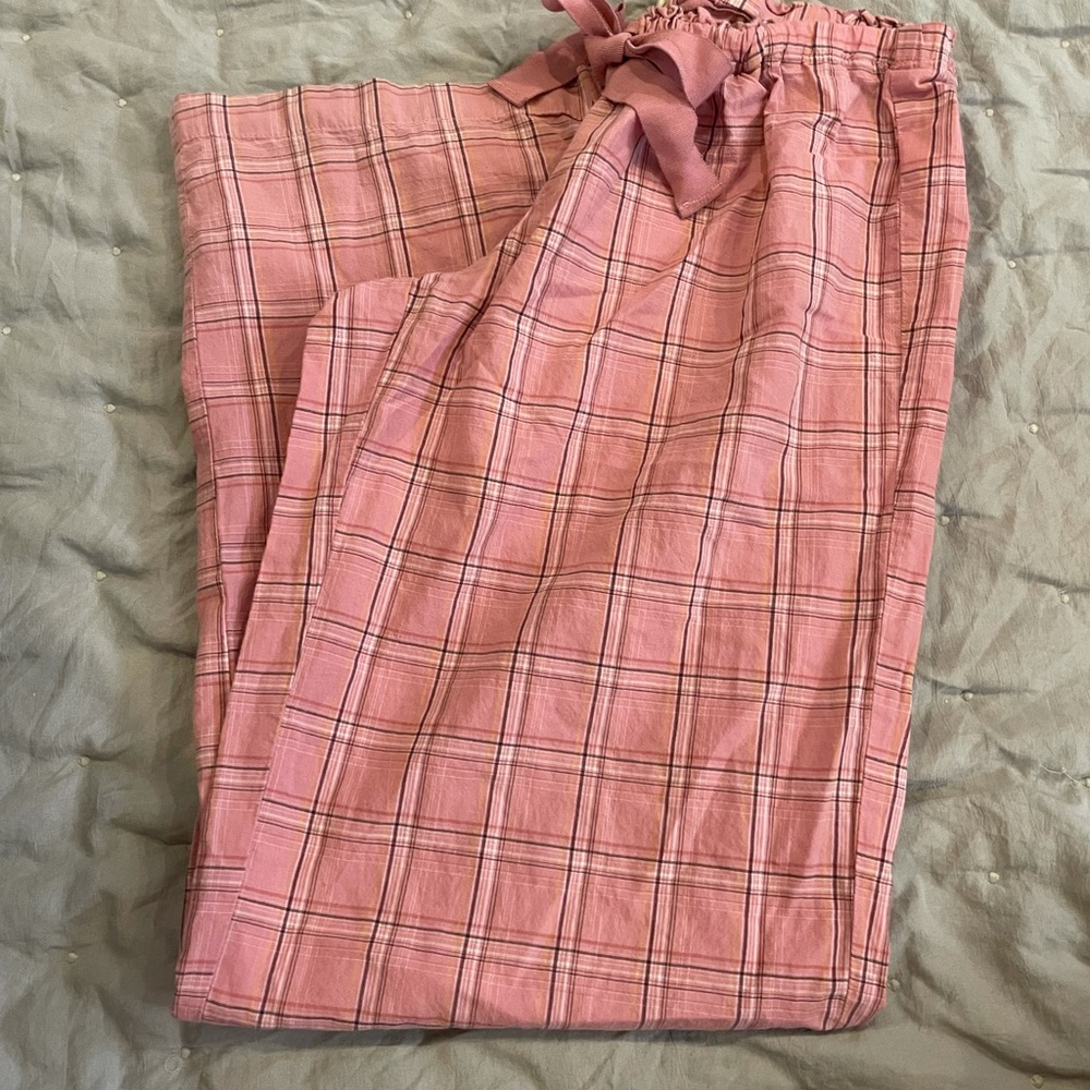Victoria secret plaid pajama pants